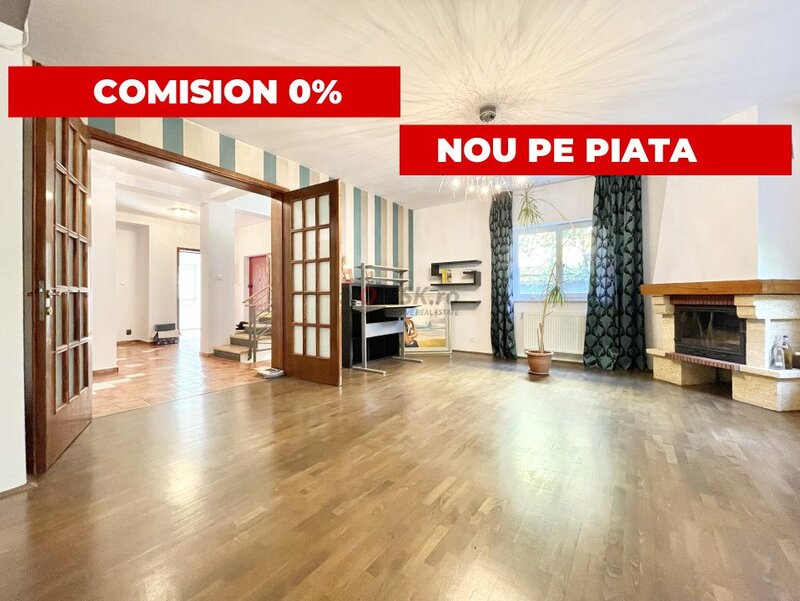 Vila 7 camere 260 mp, - nordul capitalei, eleganta, liniste, 500 mp teren
